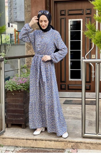 Indigo Hijab Kleider 0254SGS.ING