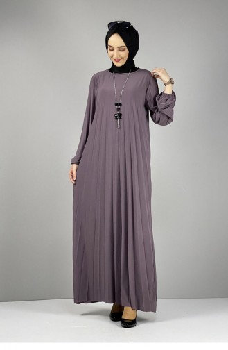 Lila Hijab Kleider 1052MG.LLA