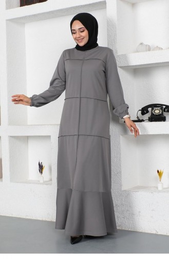 Gray Hijab Dress 2050MG.GRI