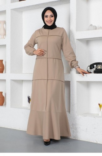 Mink Hijab Dress 2050MG.VZN