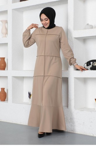 Mink Hijab Dress 2050MG.VZN