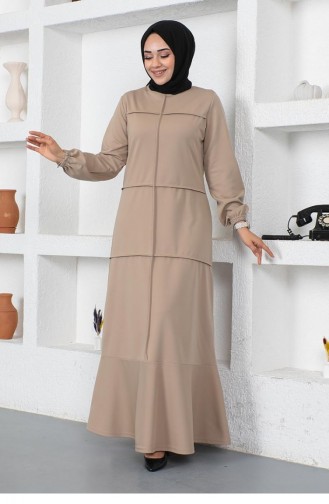 Mink Hijab Dress 2050MG.VZN