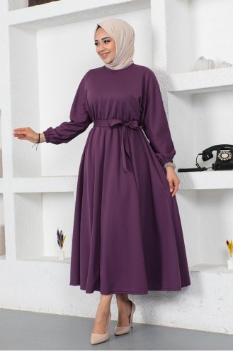 Robe Hijab Pourpre 2051MG.MOR