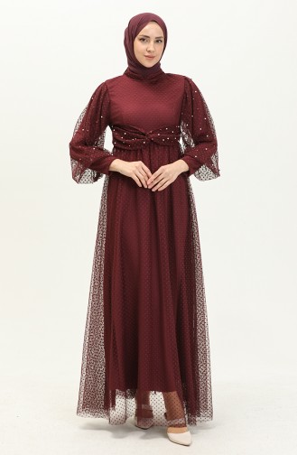 Habillé Hijab Bordeaux 14366