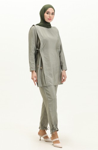 Fallschirmstoff-Doppelset 24Y8853-03 Dunkel-Khaki 24Y8853-03