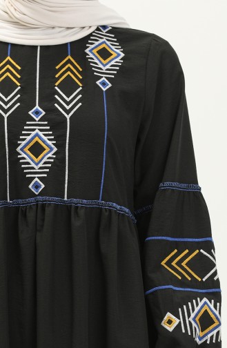  Embroidered Dress 24Y8924-01 Black 24Y8924-01