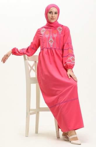 Robe Brodée 24Y8924-03 Fushia 24Y8924-03