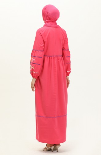 Embroidered Dress 24Y8924-03 Fuchsia 24Y8924-03