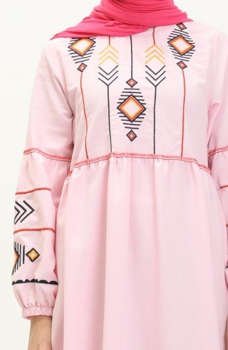 Embroidered Dress 24Y8924-04 Powder 24Y8924-04