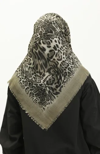 Printed Scarf 13223-01 Musty Green 13223-01