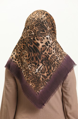 Printed Scarf 13223-08 Purple 13223-08