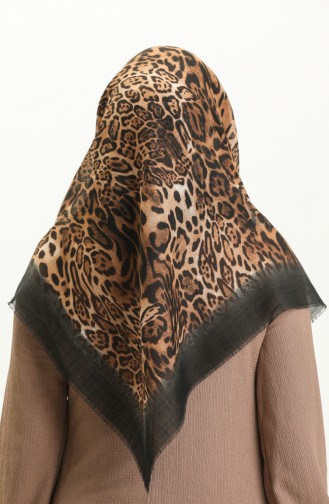 Printed Scarf 13223-15 walnut brown 13223-15