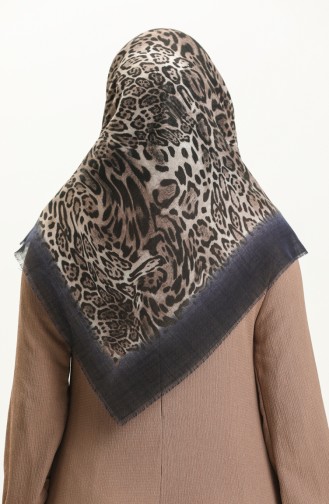 Printed Scarf 13223-16 Indigo 13223-16