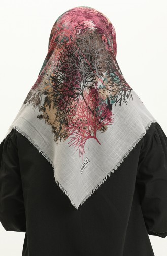 Printed Scarf 13224-04 Gray 13224-04