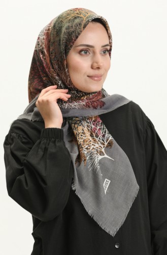 Light Black Hoofddoek 13224-05