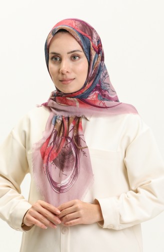 Printed Scarf 13226-05 Lilac Indigo 13226-05