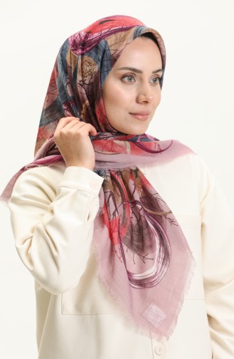Printed Scarf 13226-05 Lilac Indigo 13226-05