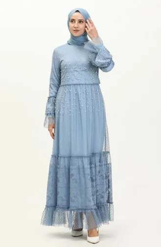 Habillé Hijab Bleu Bébé 14180