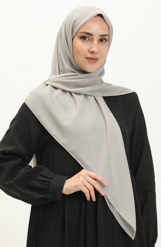 Italienischer Chiffon-Schal SFR-01 Grau 01