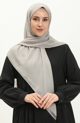 Italienischer Chiffon-Schal SFR-01 Grau 01
