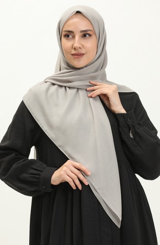 Italienischer Chiffon-Schal SFR-01 Grau 01