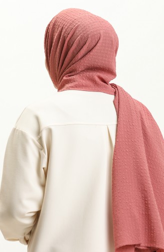 Karaca Ekoseli Şal 81002-10 Gül Kurusu 81002-10