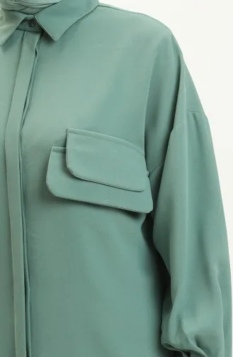 Ensemble Tunique Pantalon 5556-03 Vert Noisette 5556-03