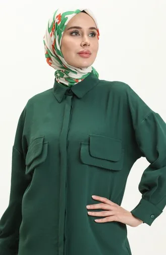 Ensemble Tunique Pantolon 5556-04 Vert Emeraude 5556-04