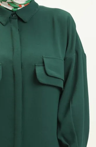 Ensemble Tunique Pantolon 5556-04 Vert Emeraude 5556-04