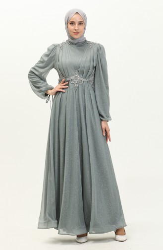 Habillé Hijab Gris 14447