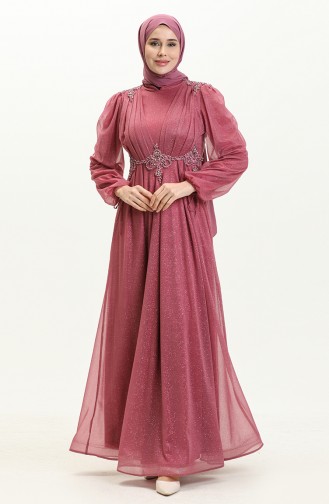 Habillé Hijab Rose Pâle 14446