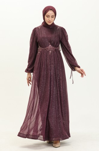 Habillé Hijab Plum 14442