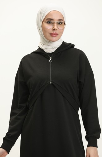 Robe Sport Avec Poche 71046-02 Noir 71046-02