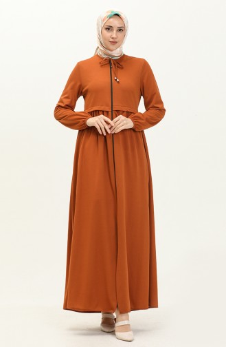 Tobacco Brown Abaya 0569-01