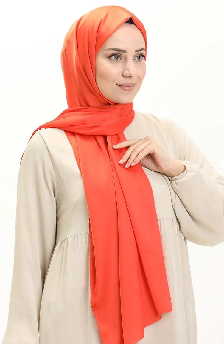Nursema Châle Soie Sable 81001-06 Orange 81001-06