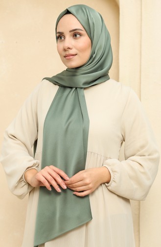 Nursema Sandy Silky Shawl 81001-25 Nafti Green 81001-25