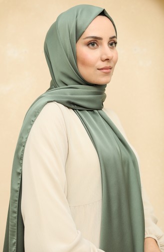 Nursema Sandy Silky Shawl 81001-25 Nafti Green 81001-25