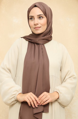 Nursema Sandy Silky Shawl 81001-26 Dark Brown 81001-26