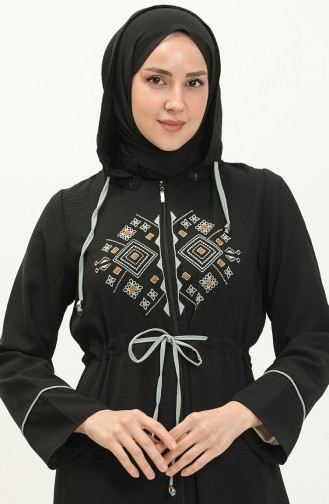 Schwarz Abayas 14170