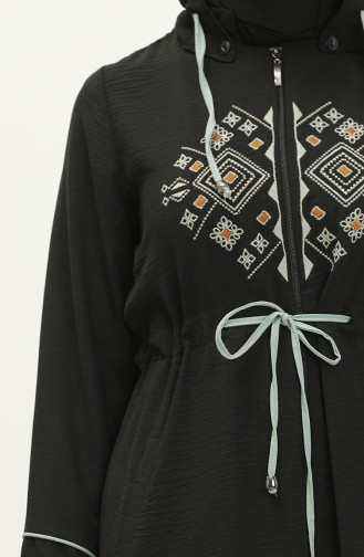 Schwarz Abayas 14170