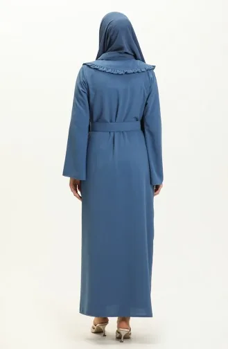 Robe Détail Pierre 70011-03 İndigo 70011-03