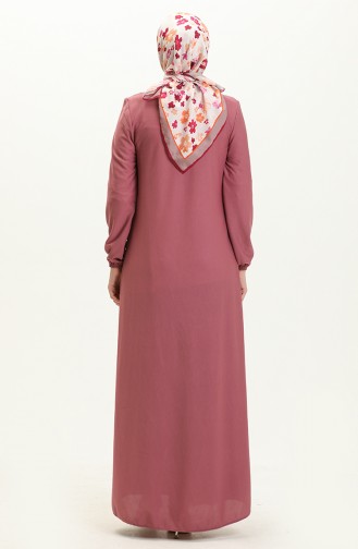 Dusty Rose İslamitische Jurk 4141-03