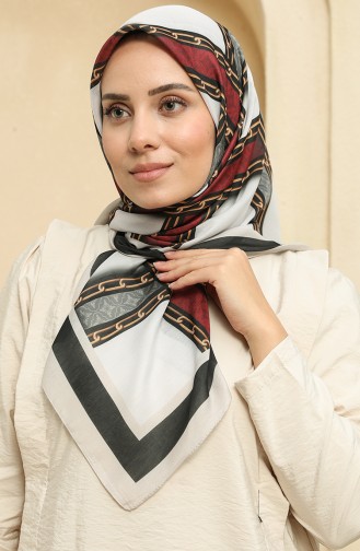 Printed Soft Scarf 2011-10 Cherry 2011-10