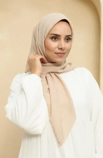 Chiffon Scarf 2015-11 Beige 2015-11