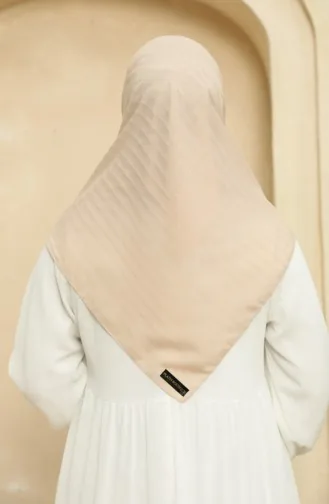 Chiffon Scarf 2015-11 Beige 2015-11