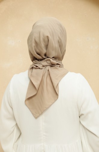 Dark Beige Hoofddoek 2015-16