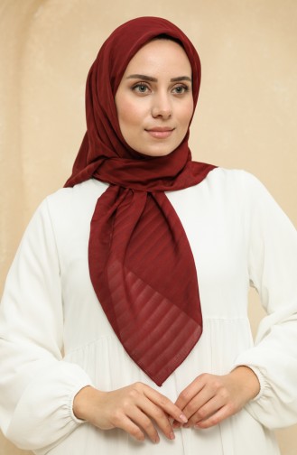 Chiffon Scarf 2015-21 Claret Red 2015-21