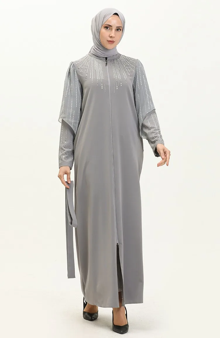 Abayas Gris 14383