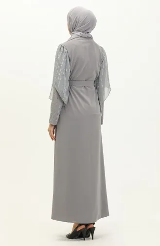 Abayas Gris 14383