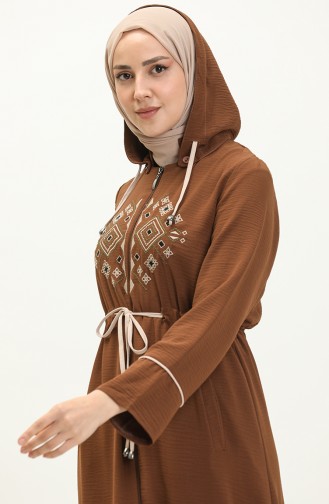 Abayas Couleur Brun 14169